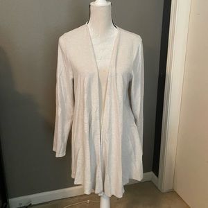 Torrid Super Soft Plush off white cardigan